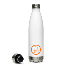 Orange Easel Logo Stainless Steel Water Bottle