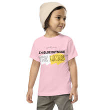Color Outside the Lines — Toddler Tee