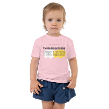 Color Outside the Lines — Toddler Tee