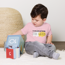 Color Outside the Lines — Toddler Tee