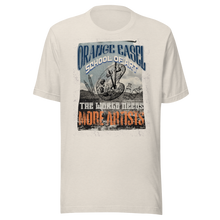 Orange Easel Vintage — Unisex Tee