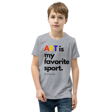 Art Is My Favorite Sport — Youth Tee