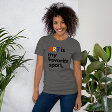 Art Is My Favorite Sport — Unisex Tee