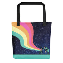 Starry Night Rainbow — Tote Bag